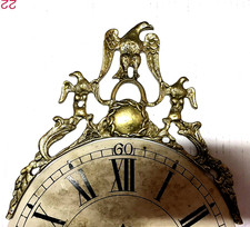 Orologio replica frontale orologio lanterna orologio da contea aquila 22 cm...