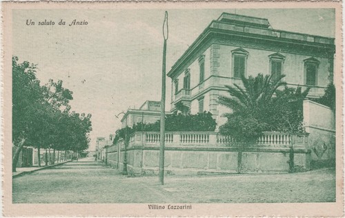 Anzio villino lazzarini - anzio,