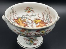 Corbeille à Fruits Vintage Porcelaine CARRARESI V.V. ITALIE année 60