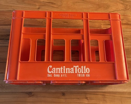 Cassetta vintage cantina tollo - cassetta,