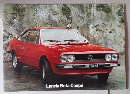 Brochure lancia beta coupè - brochure,