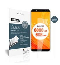 2x Pellicola per Ulefone Power 3 Protettiva Protezione Vetro Flessibile 9H dipos