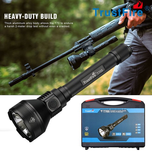 Torcia ricaricabile trustfire - ricaricabile,