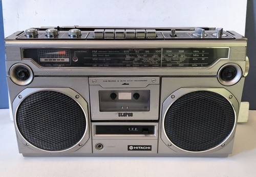 Boombox stereo hitachi - boombox,