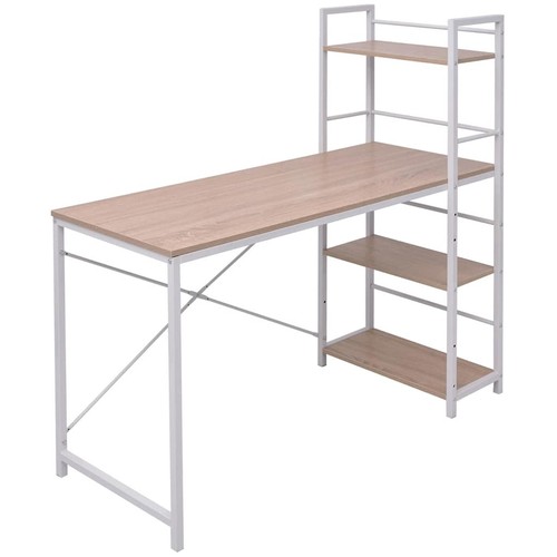 Scrivania con libreria ufficio - libreria,
