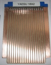 Yaesu FT-221 FT-225 FT-301 FT-625... KIT riser scheda di estensione 18x2 FORMA