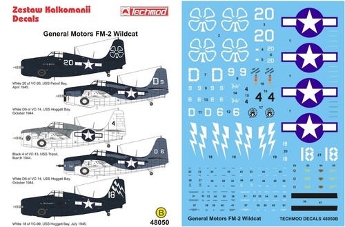 Decalcomania techmod fm 2 - techmod, 1/48