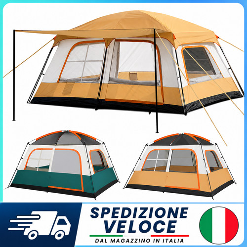 Tenda campeggio familiare - tenda,