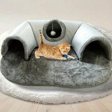 Comodo letto tunnel per gatti