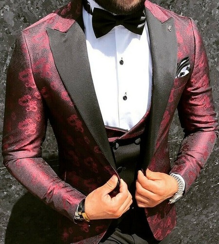 Designer raso bordeaux nero - designer,