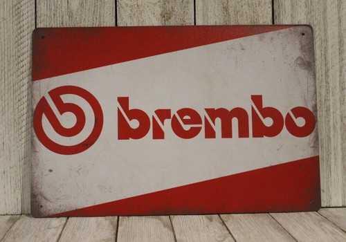 Brembo tin metal - sign, vintage