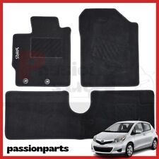 TAPPETI TOYOTA YARIS DAL 2011 AL 2020 IN MOQUETTE CON RICAMO E 2 FISSAGGI OVALI