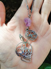Ametista Collana Teschio E
