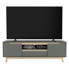 Tavolino TV in legno fino a