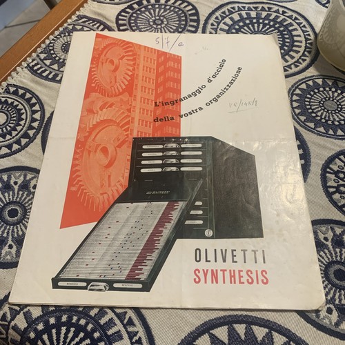 Olivetti ivrea synthesis - ivrea,