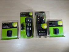 Confezione Cavo AV Avanzato Telecomando DVD Unità Scheda Memoria 2x Originale Microsoft Xbox