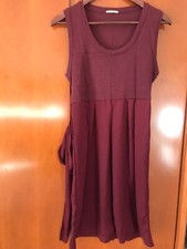 Abito vestito lana seta