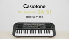 Tastiera casio pianola - sa-51,