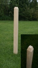 Palo legno 7x7 per recinto - palo,