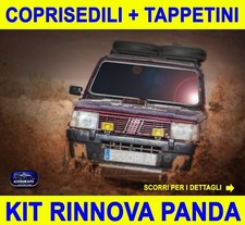 Tappetini gomma per Panda Sisley set fodere coprisedili sedile tappeto per in