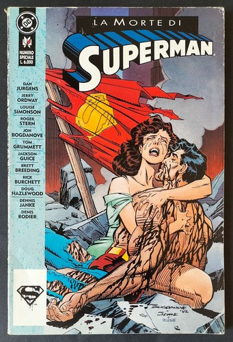Morte superman dan - di,