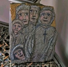 Arte rupestre dipinta a mano ~