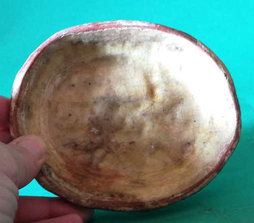 Formella ceramica di - in,