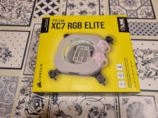 WATERBLOCK CORSAIR iCUE LINK XC7 RGB ELITE BIANCO USATO