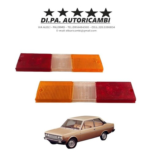 Coppia plastiche fanali - plastiche,