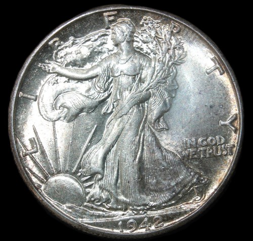 Mezzo dollaro 1942 50c - 1942,