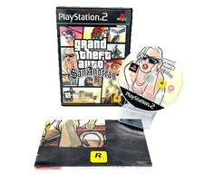 GTA SAN ANDREAS ?PS2 PLAYSTATION 2 GRAND THEFT AUTO PAL ITA +MAPPA OTTIMO?