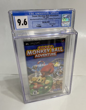 9.6 A+ SIGILLATO Super Monkey Ball Adventure CGC POP 1 (Sony NUOVO PSP, 2006)