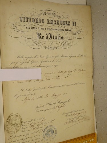 Regio decreto vittorio - regio,