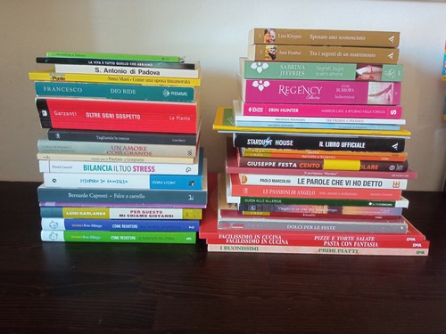Lotto blocco stock libri - lotto,