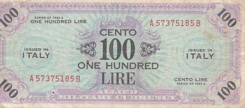 Allied military currency - allied,