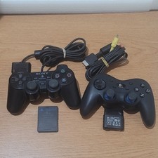 Super Lotto Kit Accessori PS2, 2 Controller (1 Wireless) memory card