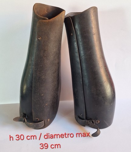 Militaria ww1 gambali cosciali - gambali,