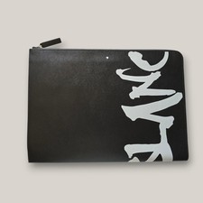 RARE Montblanc Portfolio Portadocumenti Calligraphy Collection Saffiano Leather