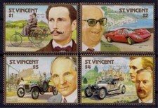 1987 Automobili Auto Ferrari Rolls Royce Benz Trasporto Motori MNH