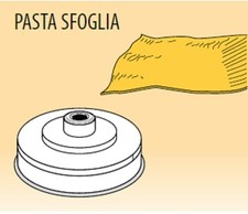 Trafila pasta sfoglia in lega