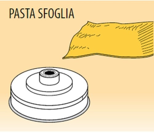 Trafila pasta sfoglia - in, lega