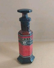 Antica Bottiglia Boccetta Farmacia Tintura Di Iodio Zambeletti