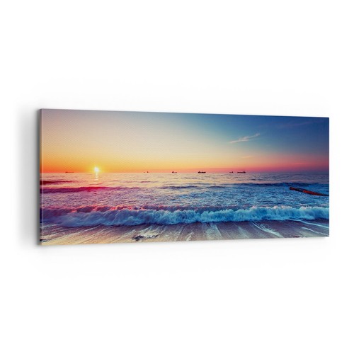 Quadro tela 100x40cm mare - tela,