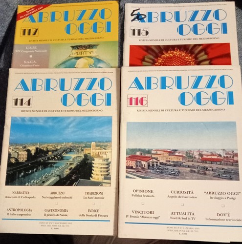 1992 1993 abruzzo oggi rivista - 1992-1993-abruzzo, oggi-rivista