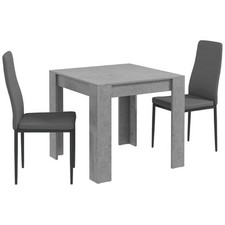 HOMCOM Set da Pranzo 3 Pezzi