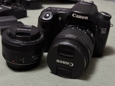 canon eos 70d + 2 lens + 2