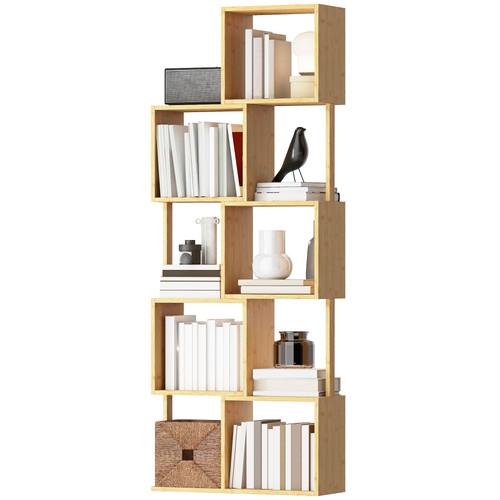 Homcom libreria asimmetrica - homcom,