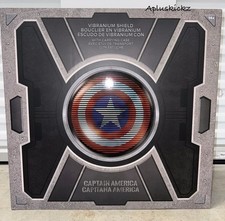Disney Parks Capitan America Scudo Vibranio Metallo con Custodia Nuovo con Scatola Sigillato!