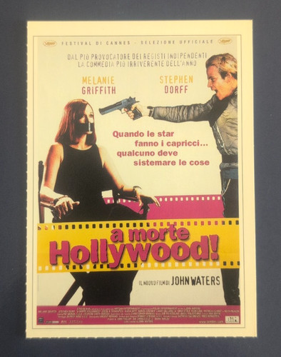 Cartolina film ciak - ciak, morte