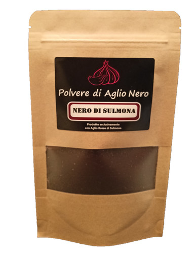 Polvere aglio nero di - polvere,